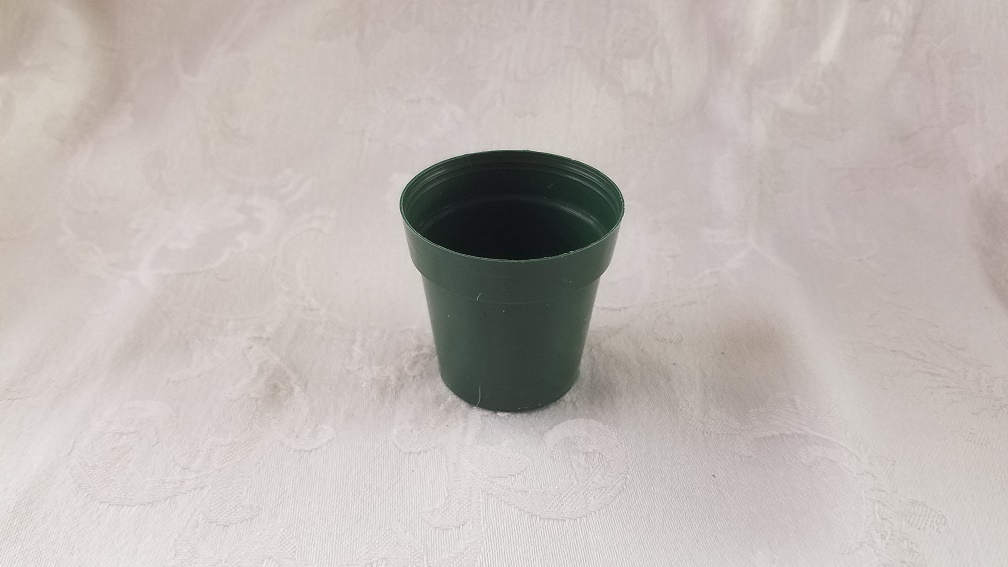 2" Plastic Green Standard Pot